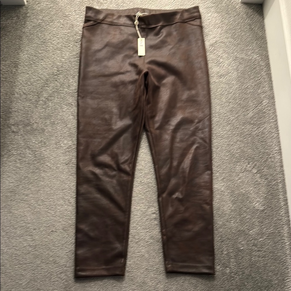 NWT Max Studio Brown Leggings